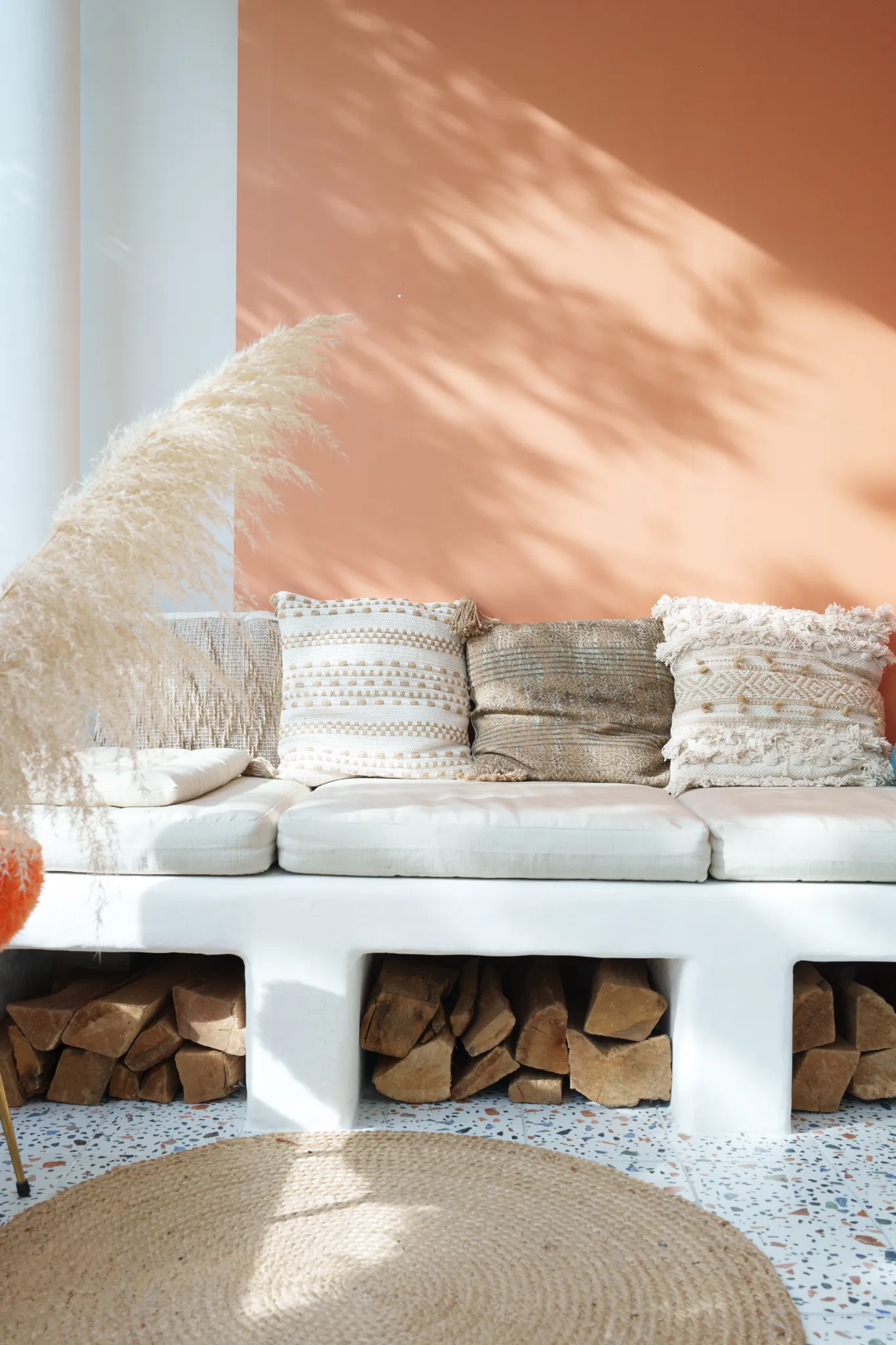 espace détente cosy ensoleillé