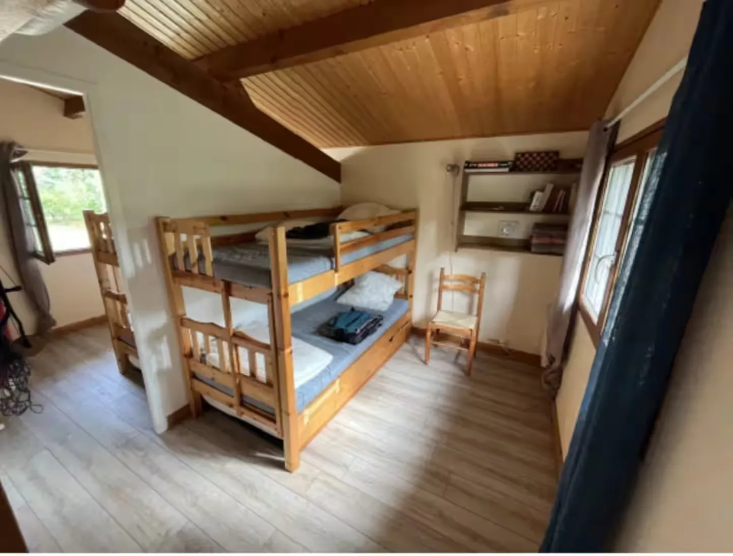 chambre à coucher avant intervention photographe