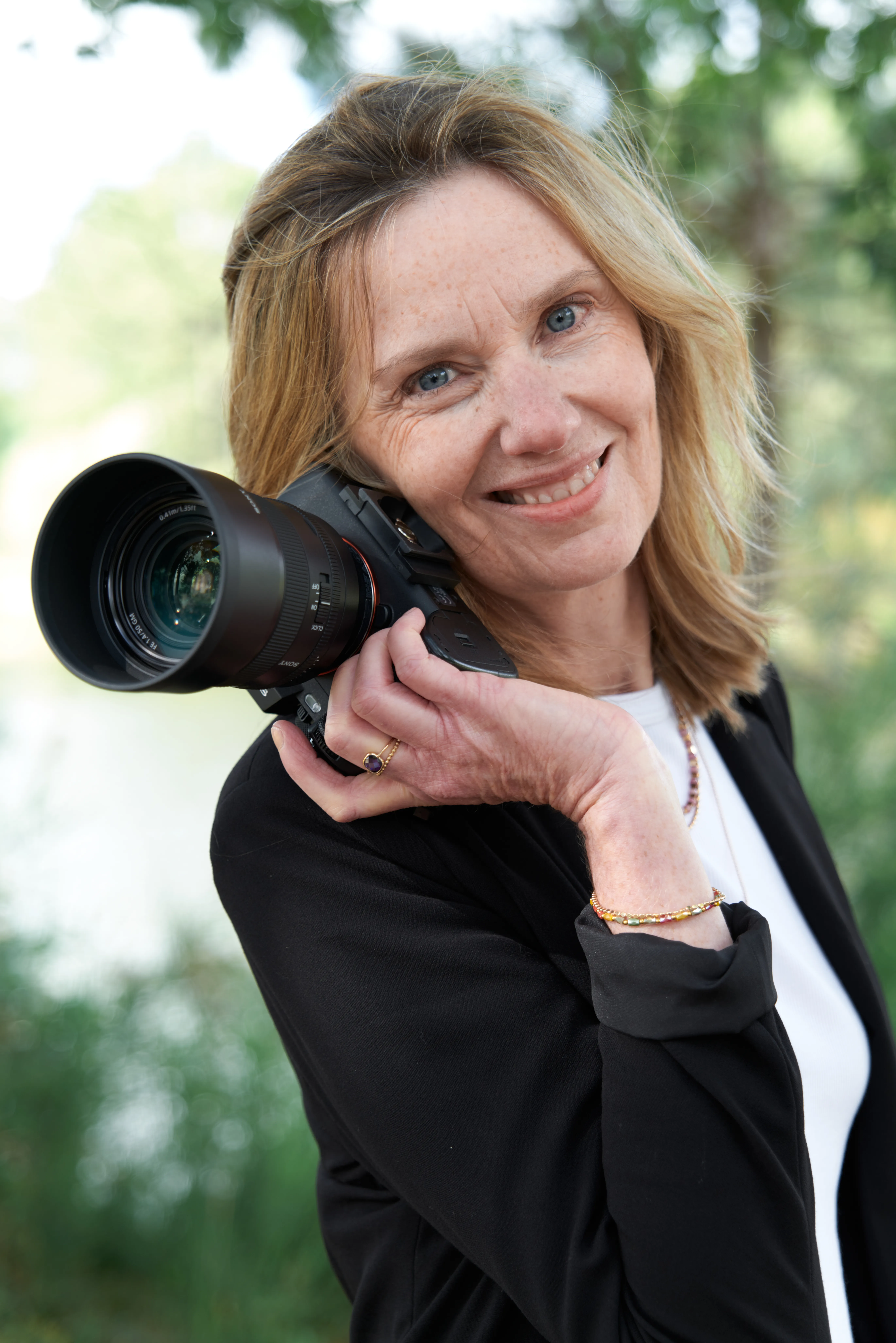 portrait Isabelle Saccoccio, photographe Gironde