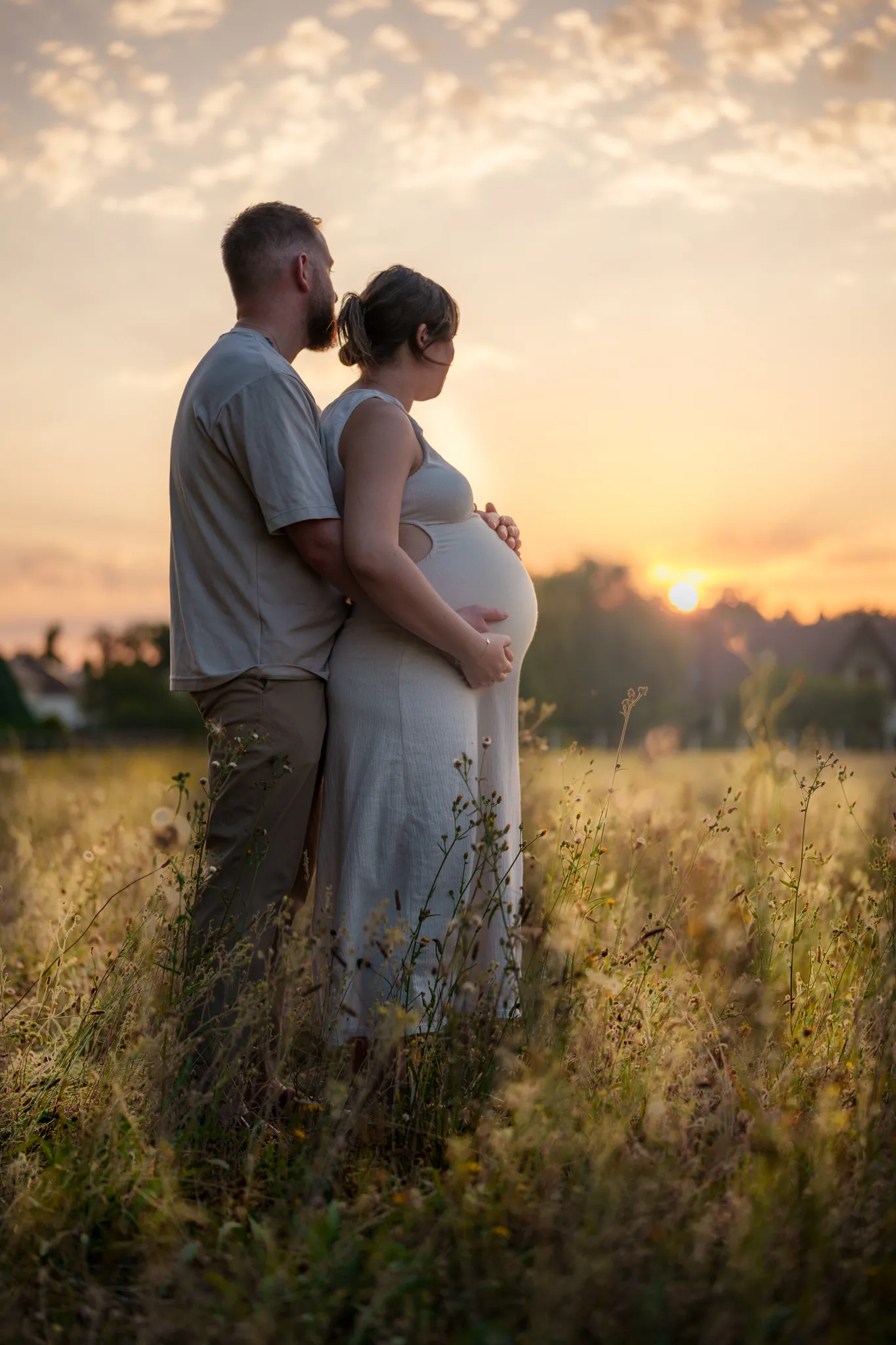 couple au crepuscule